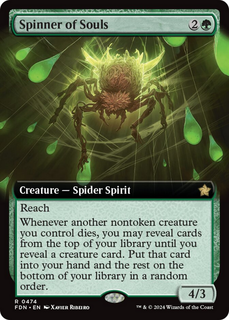 Spinner of Souls (Extended Art) [Foundations] - Trinity Hobby