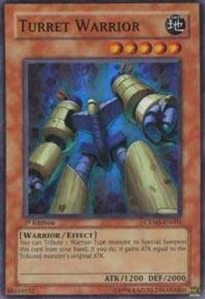 Turret Warrior [CRMS-EN001] Super Rare - Trinity Hobby