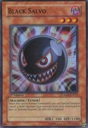 Black Salvo [CRMS-EN015] Super Rare - Trinity Hobby