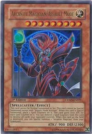 Arcanite Magician/Assault Mode [CRMS-EN021] Ultra Rare - Trinity Hobby