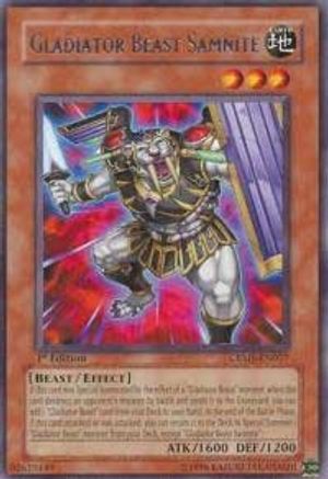 Gladiator Beast Samnite [CRMS-EN027] Rare - Trinity Hobby