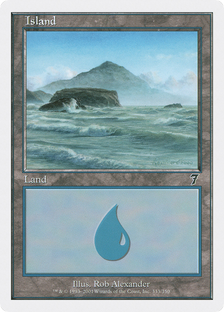 Island (333) [Seventh Edition] - Trinity Hobby