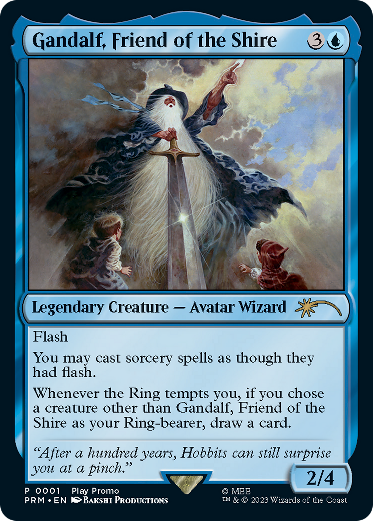 Gandalf, Friend of the Shire [Wizards Play Network 2023] - Trinity Hobby
