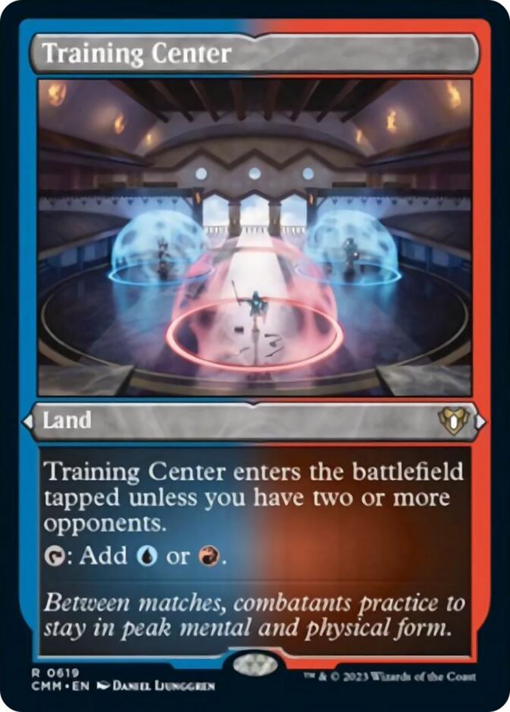 Training Center (Foil Etched) [Commander Masters] - Trinity Hobby