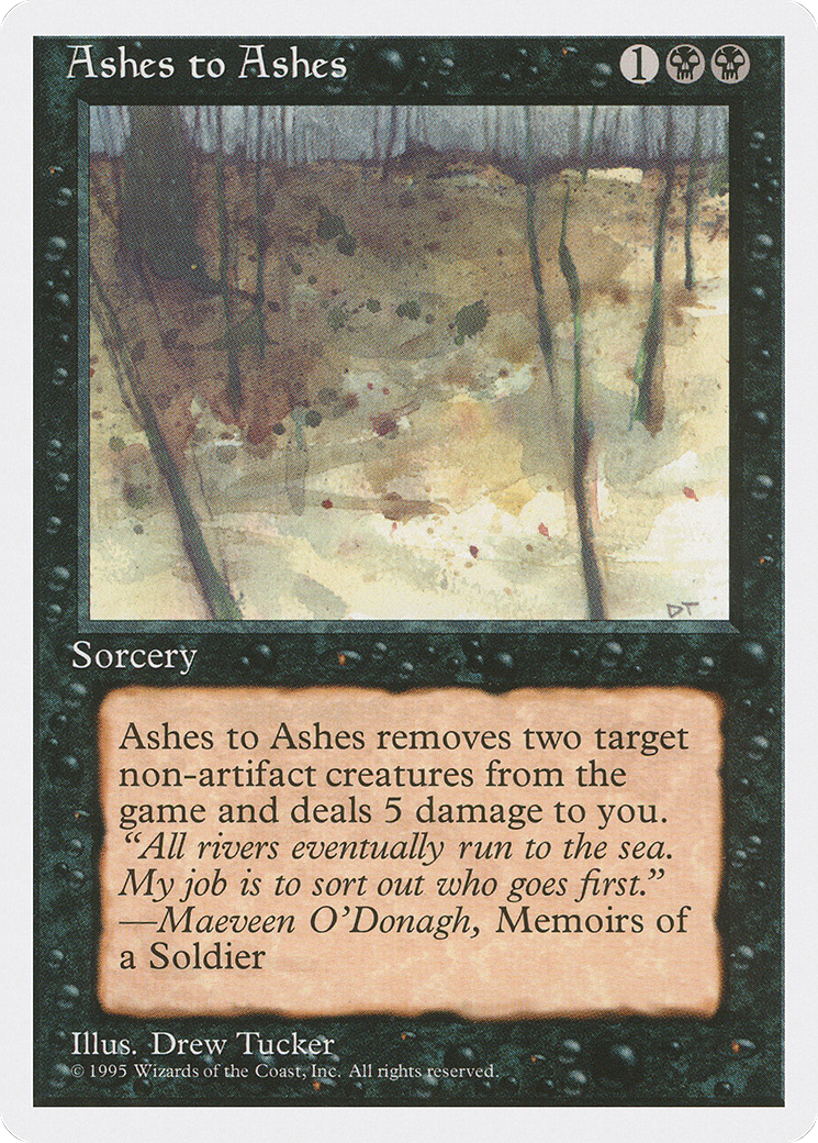 Ashes to Ashes [Fourth Edition] - Trinity Hobby