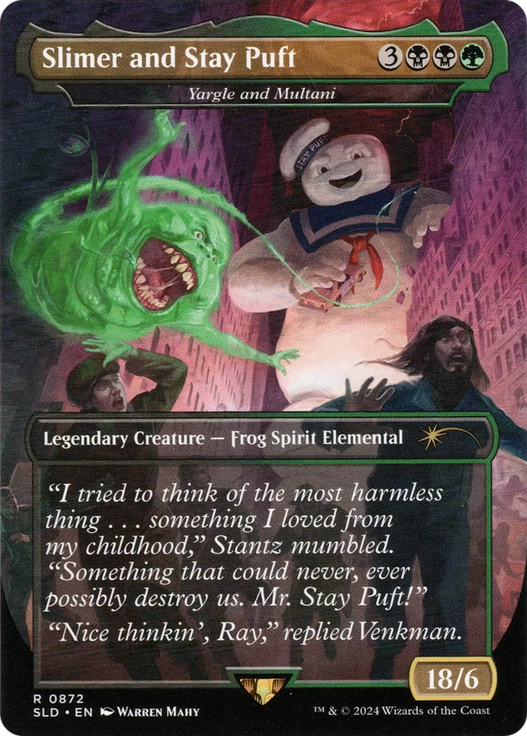 Slimer and Stay Puft - Yargle and Multani [Secret Lair Drop Series] - Trinity Hobby
