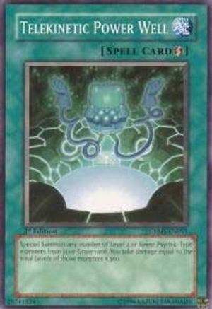 Telekinetic Power Well [CRMS-EN055] Common - Trinity Hobby