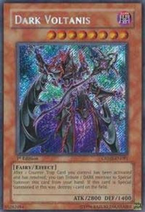 Dark Voltanis [CRMS-EN081] Secret Rare - Trinity Hobby