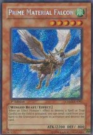 Prime Material Falcon [CRMS-EN082] Secret Rare - Trinity Hobby