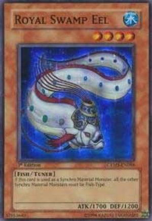 Royal Swamp Eel [CRMS-EN086] Super Rare - Trinity Hobby