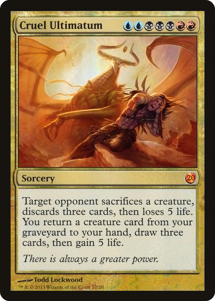 Cruel Ultimatum [From the Vault: Twenty] - Trinity Hobby