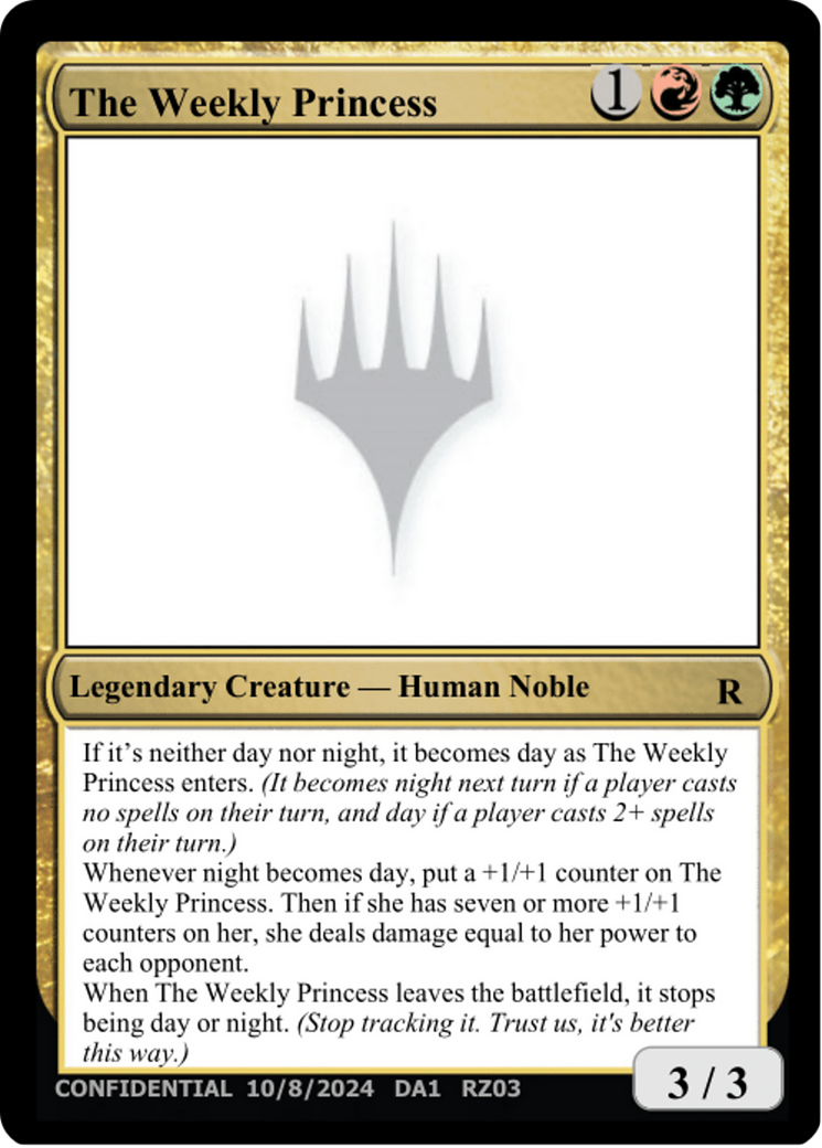 The Weekly Princess [Mystery Booster 2 Playtest Cards]