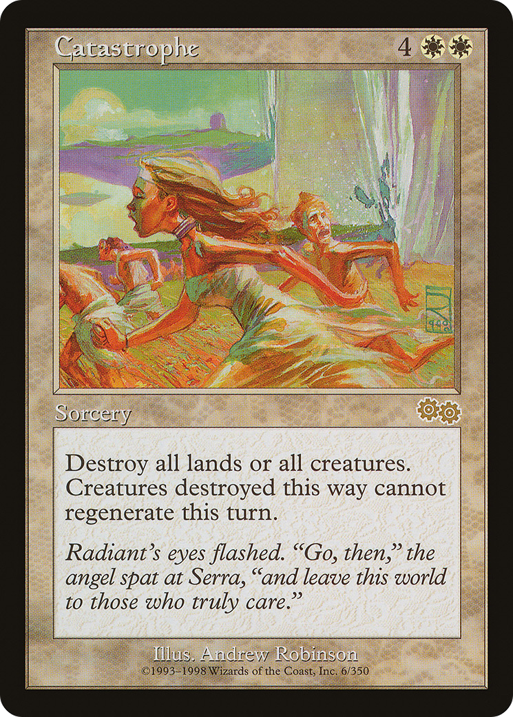 Catastrophe [Urza's Saga] - Trinity Hobby