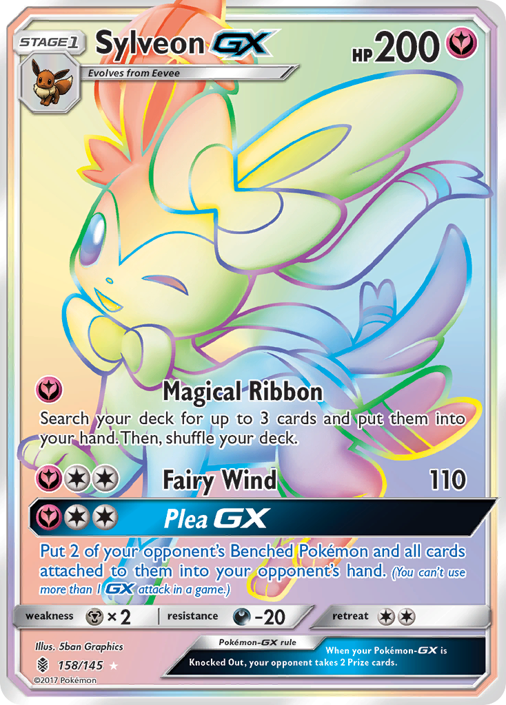 Sylveon GX (158/145) [Sun & Moon: Guardians Rising] - Trinity Hobby