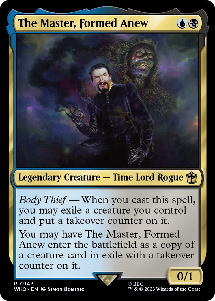 The Master, Formed Anew [Doctor Who] - Trinity Hobby