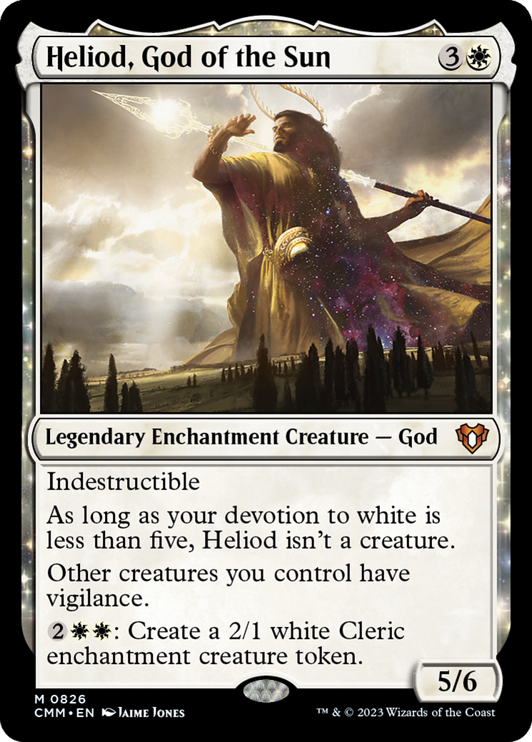 Heliod, God of the Sun [Commander Masters] - Trinity Hobby