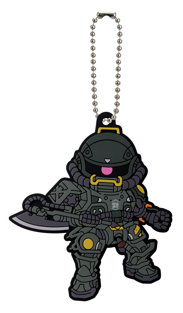 BANDAI Gundam GQuuuuuuX Rubber Charm - Trinity Hobby