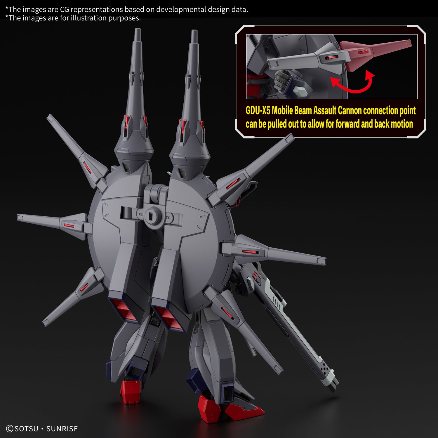 Bandai HG 1/144 Legend Gundam - Trinity Hobby