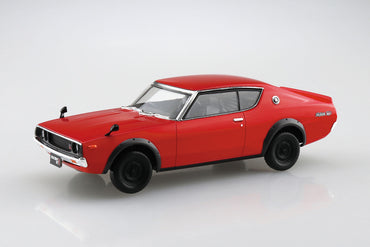 Aoshima 1/32 SNAP KIT #18-C Nissan C110 Skyline GT-R (Red)