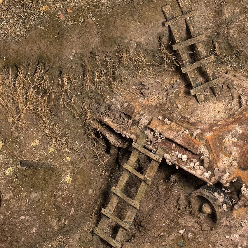 AK Interactive Terrains Dark Earth - 250ml (Acrylic) - Trinity Hobby