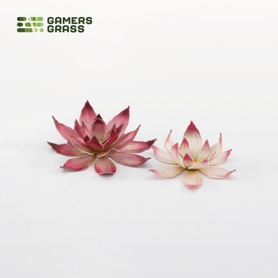 Gamers Grass Laser Plants – Lotus Flower - Trinity Hobby