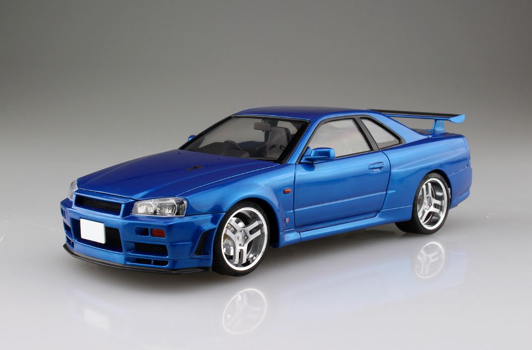 Aoshima Initial D HOSINO KOZO BNR34 Skyline GT-R - Trinity Hobby