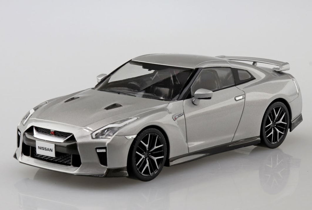 Aoshima 1/32 SNAP KIT #07-D Nissan GT-R (Ultimate Metal Silver)