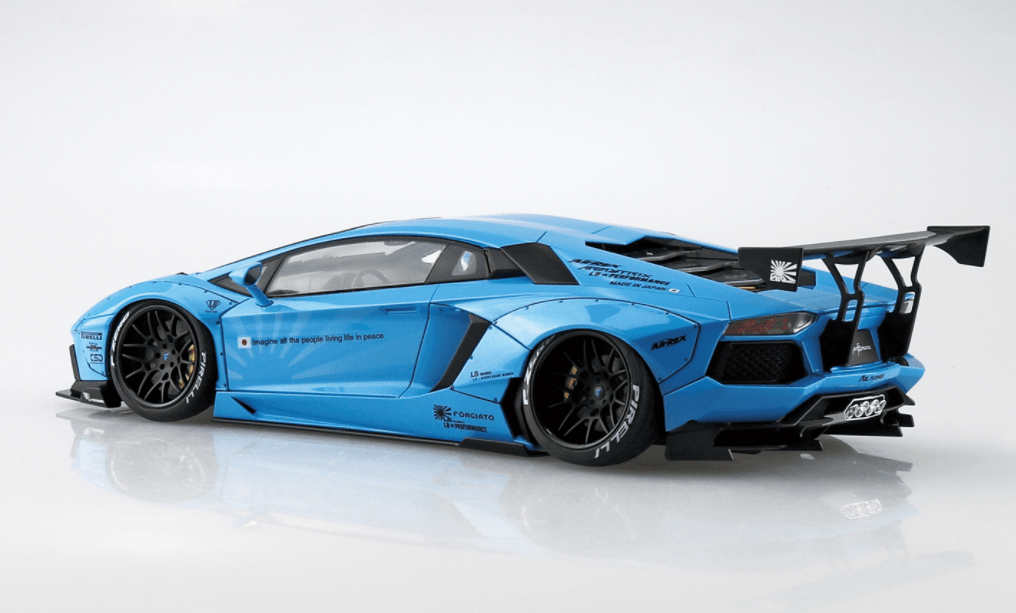 Aoshima 1/24 LB-Works Lamborghini Aventador Ver.1 - Trinity Hobby