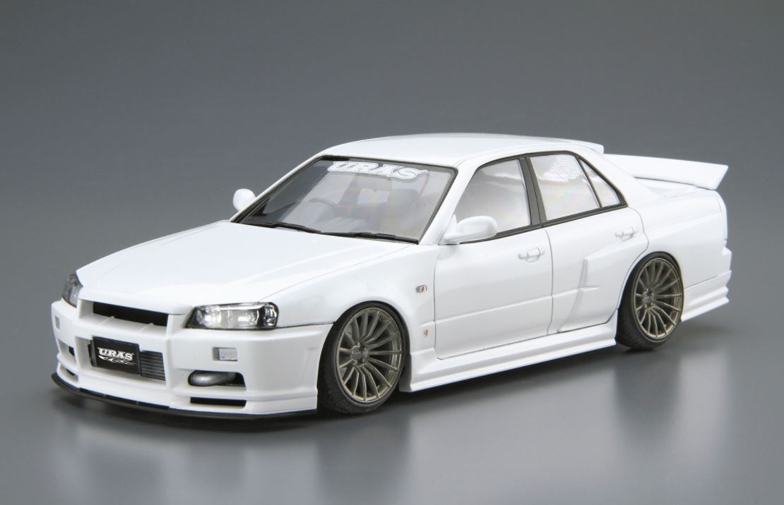 Aoshima 1/24 Nissan Uras ER34 Skyline Type-R '01 - Trinity Hobby