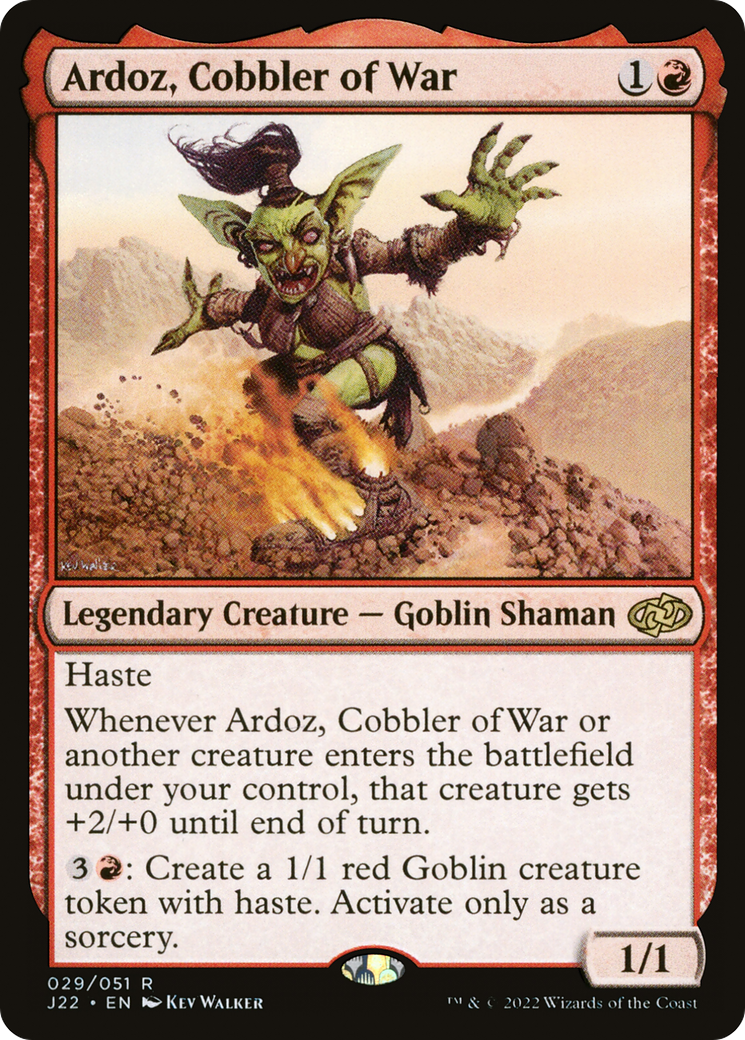 Ardoz, Cobbler of War [Jumpstart 2022] - Trinity Hobby