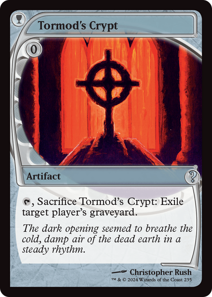 Tormod's Crypt (Future Sight) [Mystery Booster 2] - Trinity Hobby