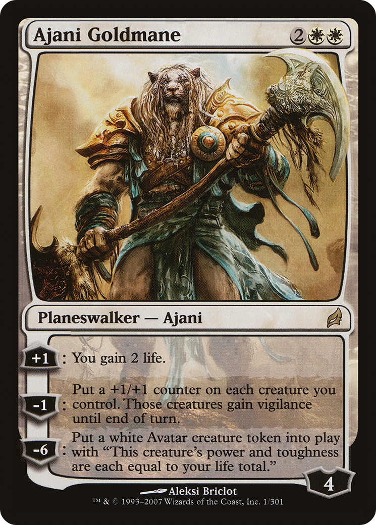 Ajani Goldmane [Lorwyn] - Trinity Hobby