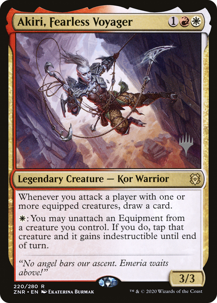 Akiri, Fearless Voyager (Promo Pack) [Zendikar Rising Promos] - Trinity Hobby
