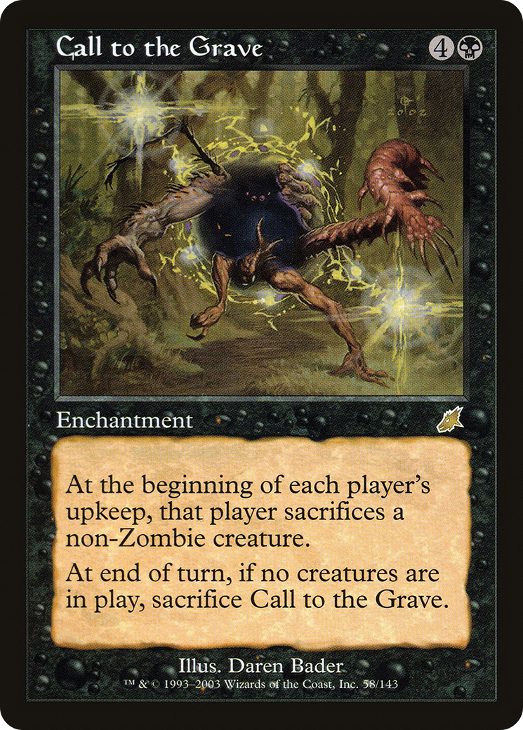 Call to the Grave [Scourge] - Trinity Hobby