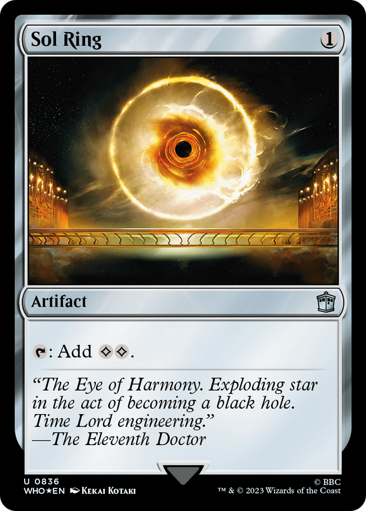 Sol Ring (Surge Foil) [Doctor Who] - Trinity Hobby