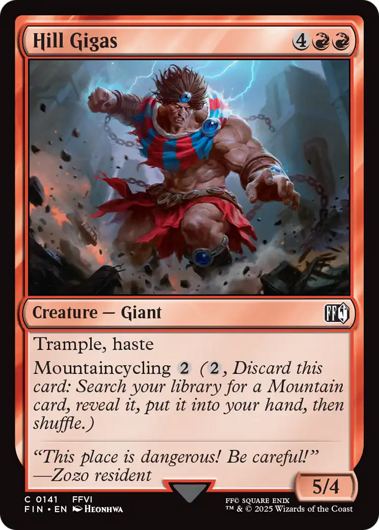 Hill Gigas  [Foil]  (FIN-141) - [FINAL FANTASY]