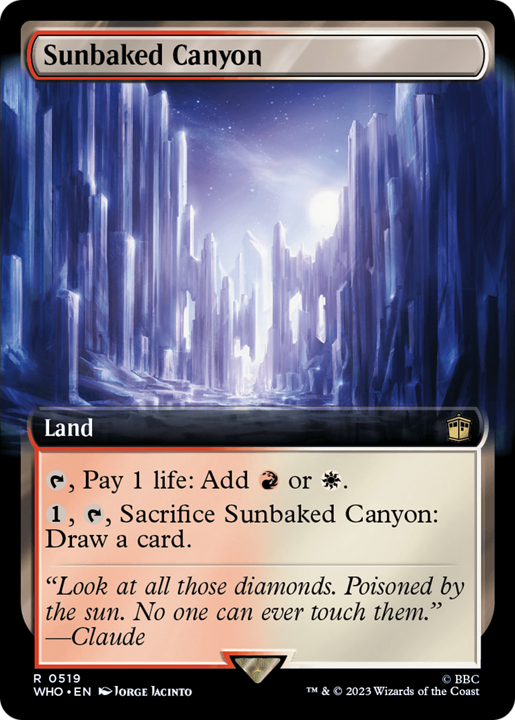 Sunbaked Canyon (Extended Art) [Doctor Who] - Trinity Hobby