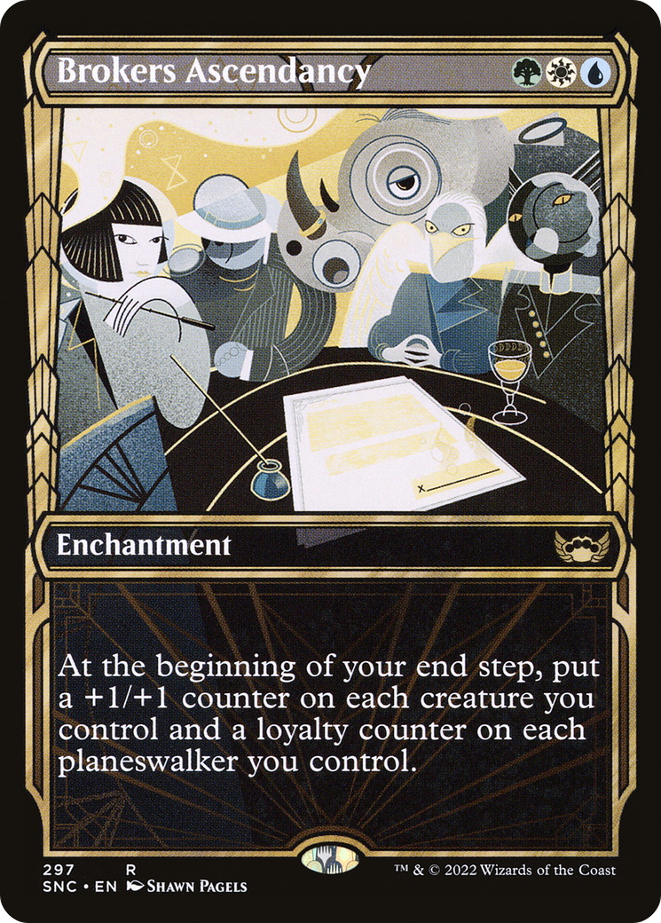 Brokers Ascendancy (Showcase Golden Age) [Streets of New Capenna] - Trinity Hobby
