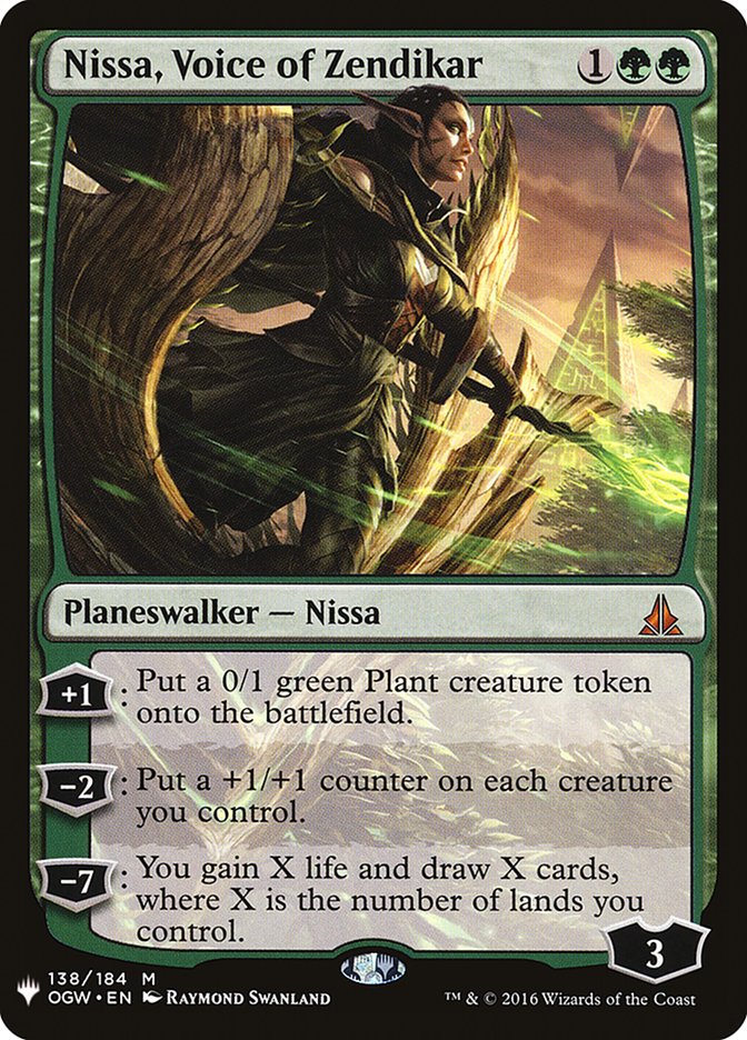 Nissa, Voice of Zendikar [Mystery Booster] - Trinity Hobby