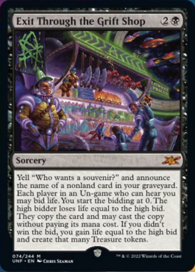 Exit Through the Grift Shop [Unfinity] - Trinity Hobby
