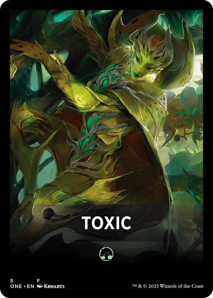 Toxic Theme Card [Phyrexia: All Will Be One Tokens] - Trinity Hobby