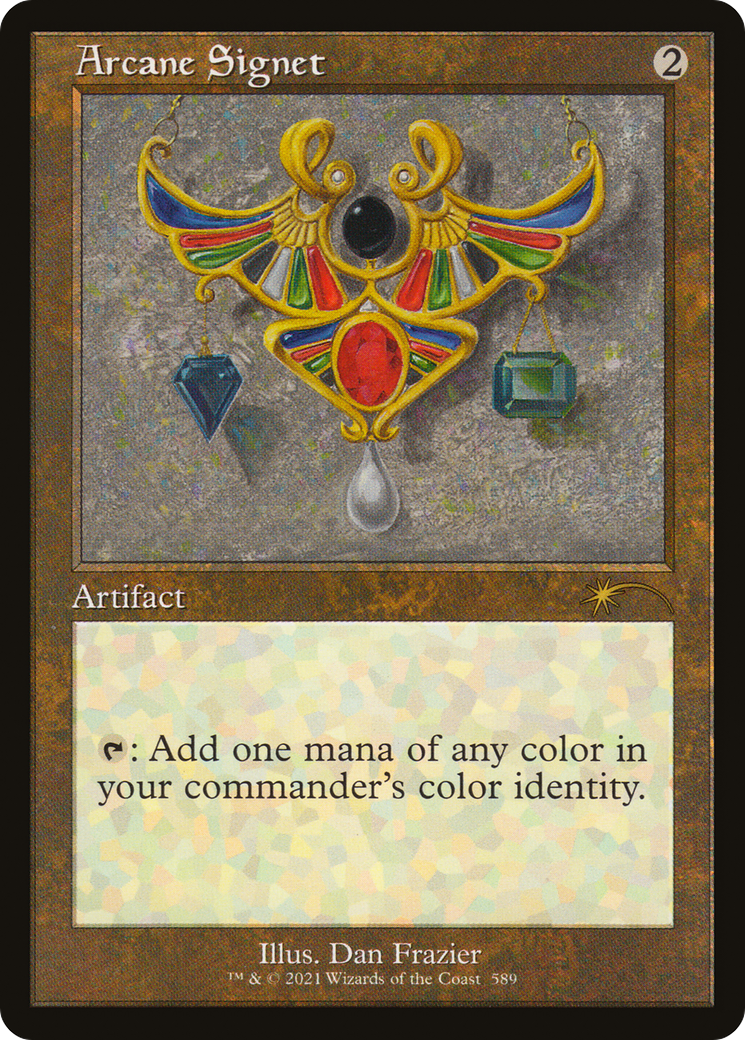Arcane Signet  [Foil]  (SLD-589) - [Secret Lair Drop] - Trinity Hobby