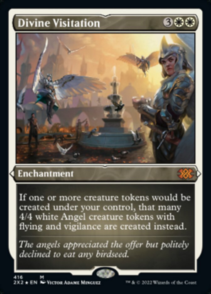 Divine Visitation (Foil Etched) [Double Masters 2022] - Trinity Hobby