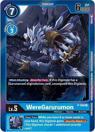 WereGarurumon [P-008] (Gift Box 2022) [Promotional Cards] - Trinity Hobby