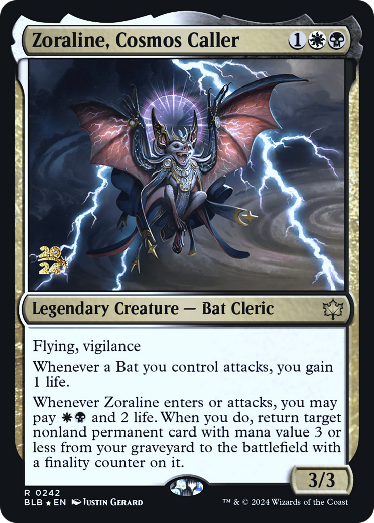 Zoraline, Cosmos Caller [Bloomburrow Prerelease Promos] - Trinity Hobby