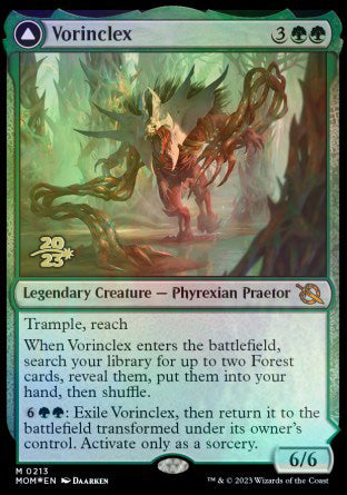 Vorinclex // The Grand Evolution [March of the Machine Prerelease Promos] - Trinity Hobby