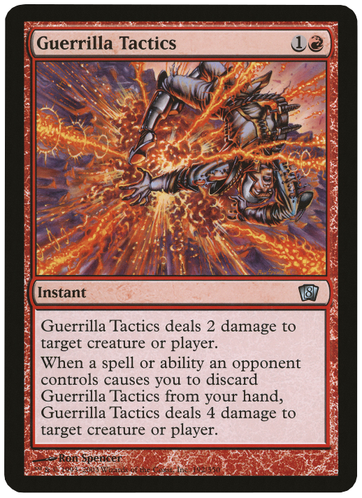 Guerrilla Tactics (Oversized) [Eighth Edition Box Topper] - Trinity Hobby