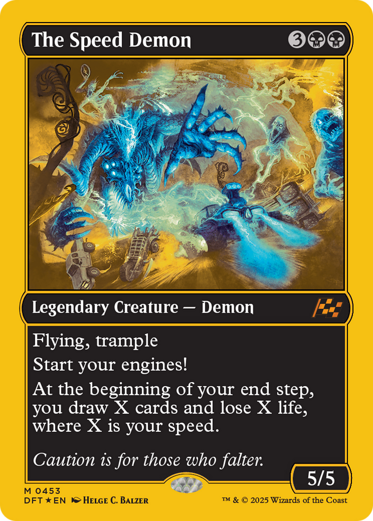 The Speed Demon (First-Place Foil) [Aetherdrift] - Trinity Hobby