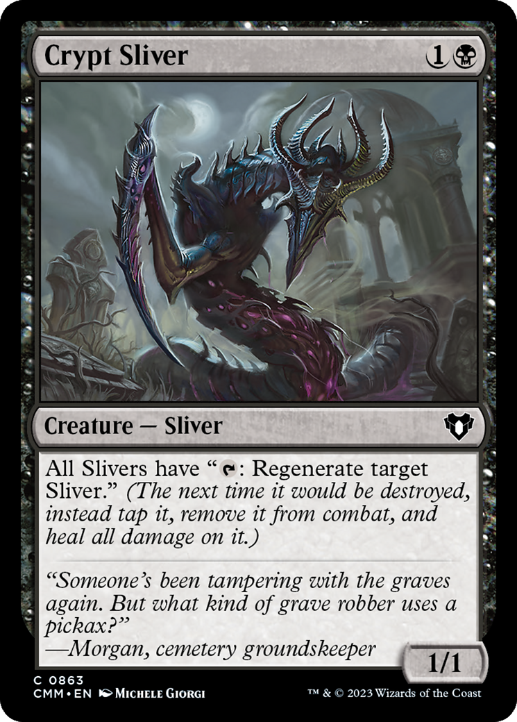 Crypt Sliver [Commander Masters] - Trinity Hobby