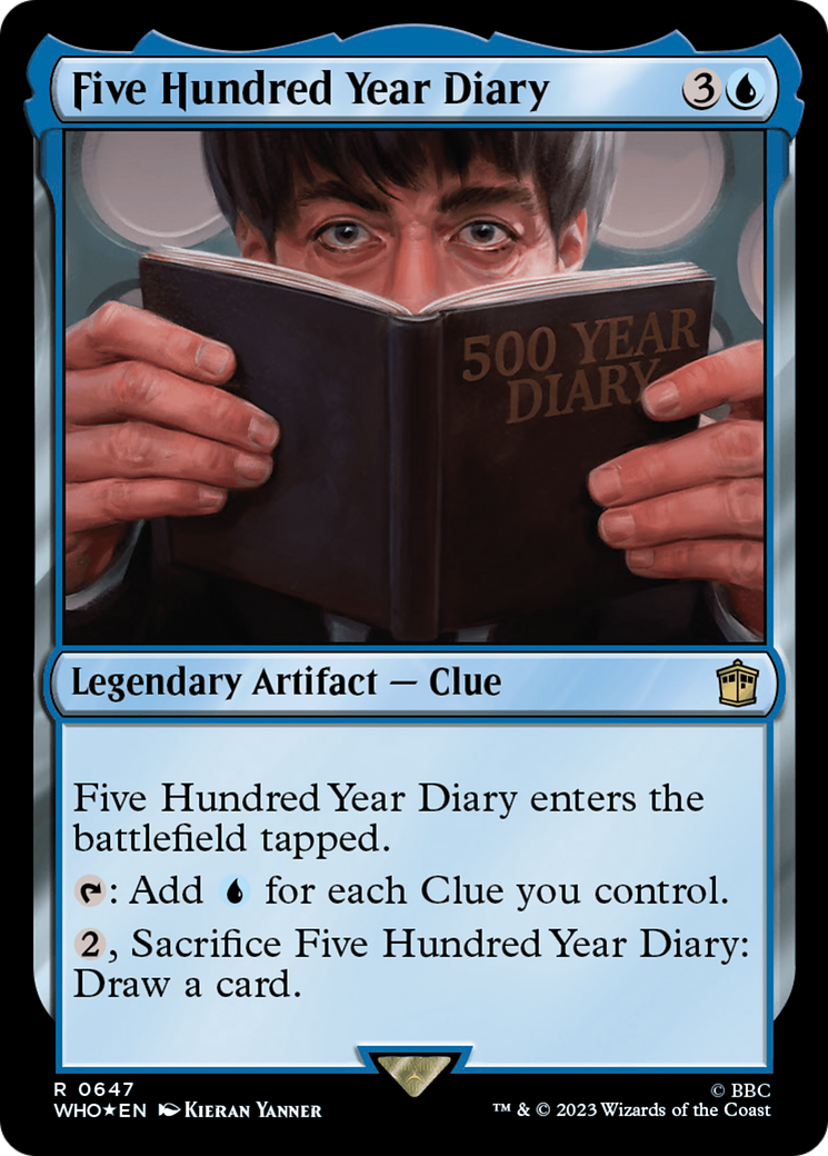 Five Hundred Year Diary (Surge Foil) [Doctor Who] - Trinity Hobby